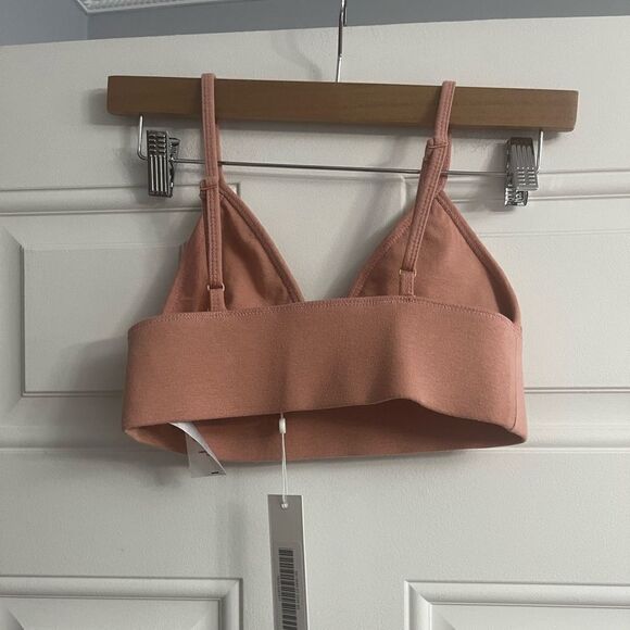 Jonathan Simkhai waffle cropped bra top NWT Size XS - Picture 2 of 8